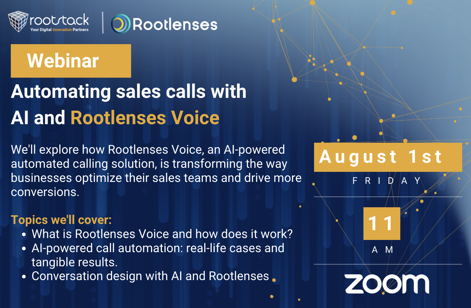 webinar rootlenses voice