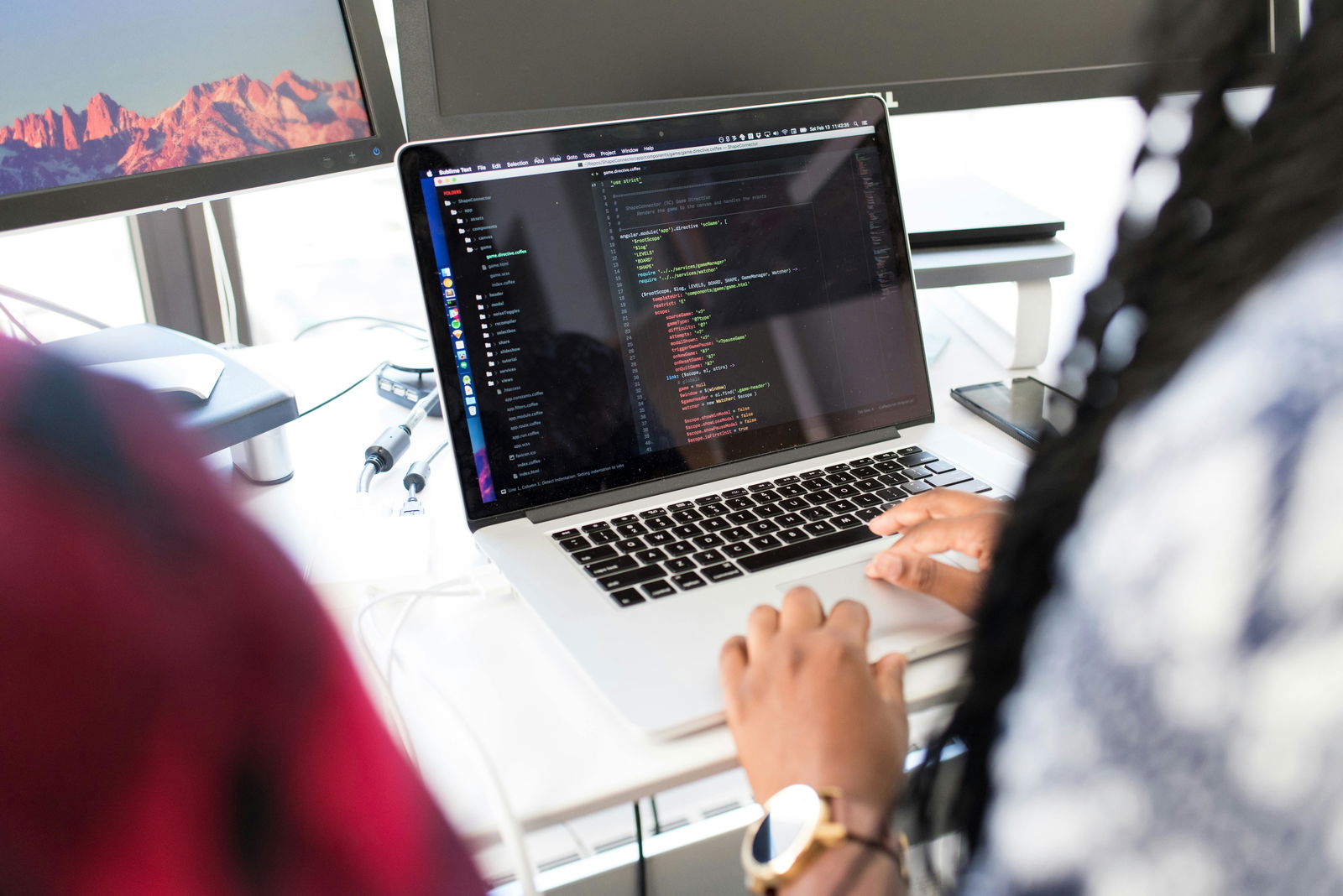 first job as a programmer